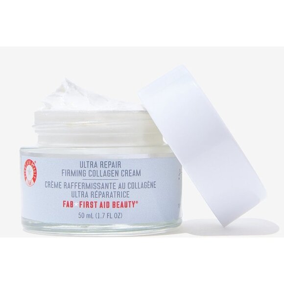 First Aid Beauty NIB Ultra Repair Firming Collagen Cream 1.7oz Unscented $45 - Picture 1 of 6